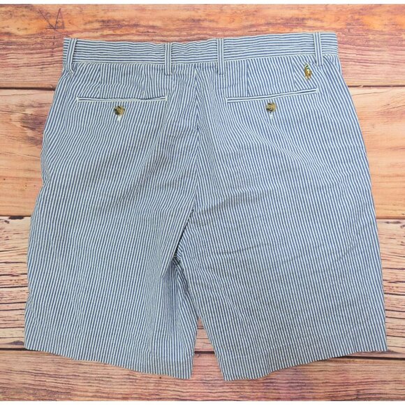 Polo Ralph Lauren Mens Stretch Classic Fit Striped Shorts 34 - Picture 2 of 7